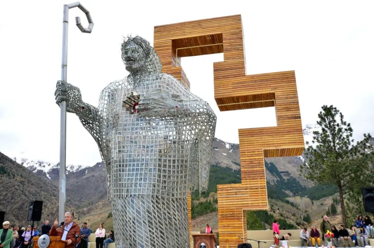 Con la inauguración del Sagrado Corazón de Jesús, Huinganco se integra al Camino de la Fe