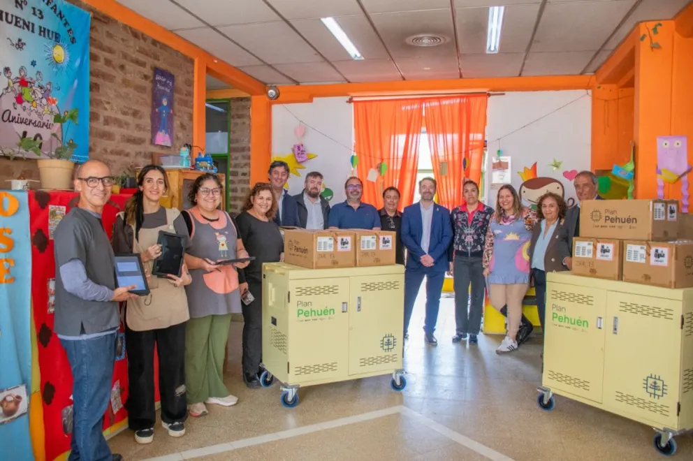 Más instituciones educativas reciben equipamiento del Plan Pehuén